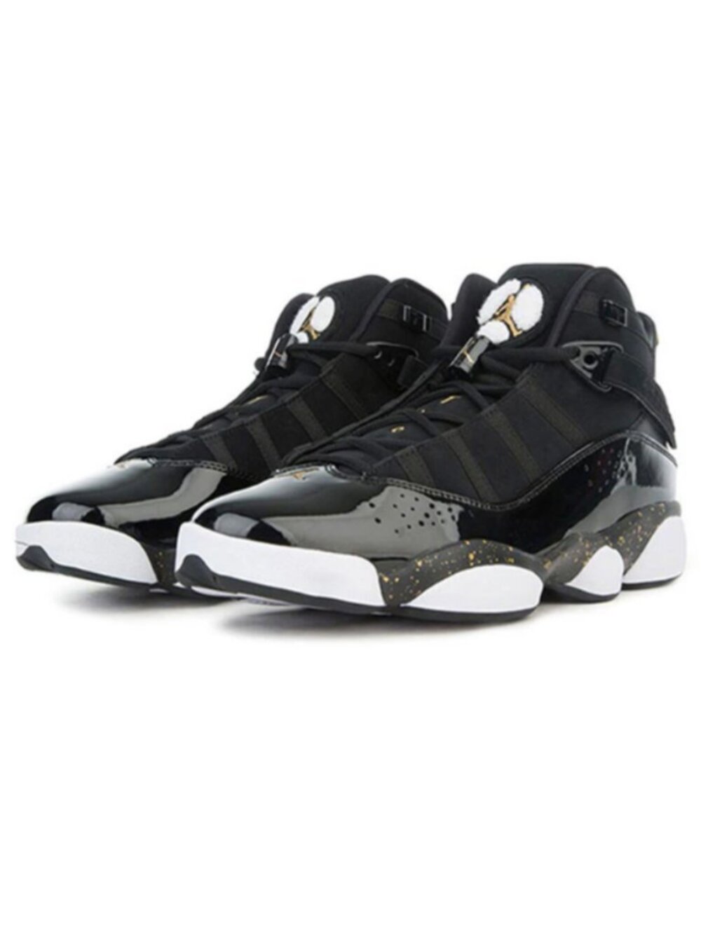 Jordan Air Jordan 6 Rings 'Black Metallic Gold
